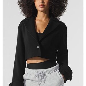 ALO - Wool Cropped Metro Trench